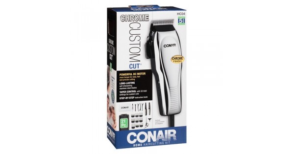 Conair 21 Piece Chrome Haircut Kit 10 Kit